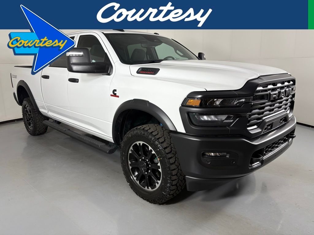 New 2026 Bright White Clear-Coat Exterior Paint RAM Tradesman image 1