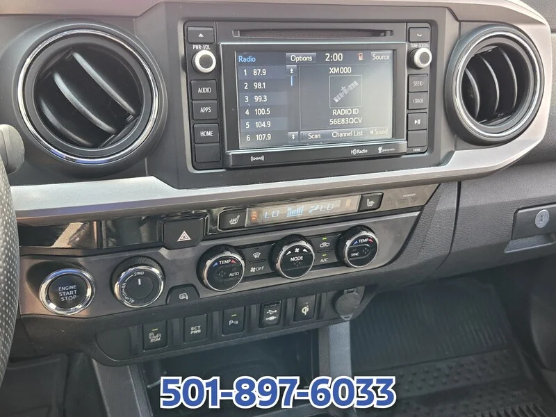 Used 2017 Super White TOYOTA TRD SPORT DOUBLE CAB 5