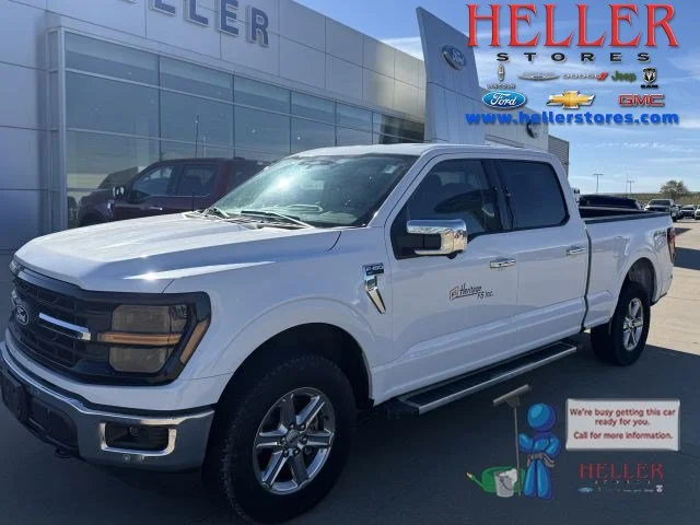Used 2024 Oxford White Ford XLT image 1