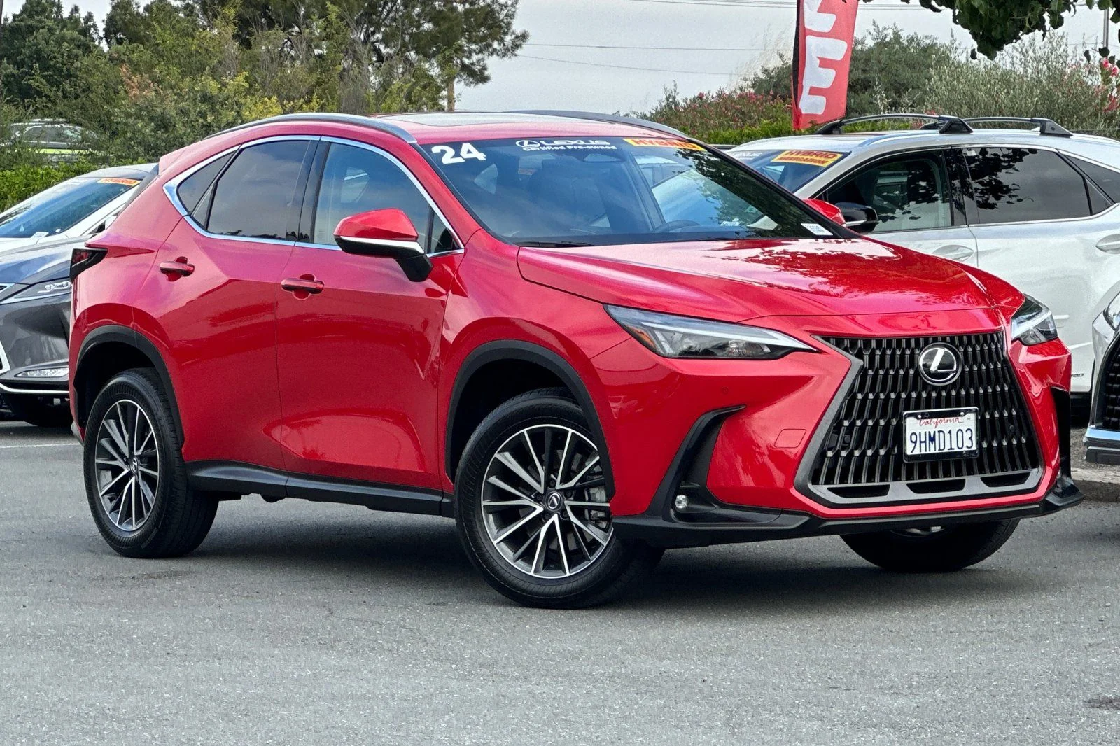 Used 2024 Red Line Lexus 350h Premium image 2