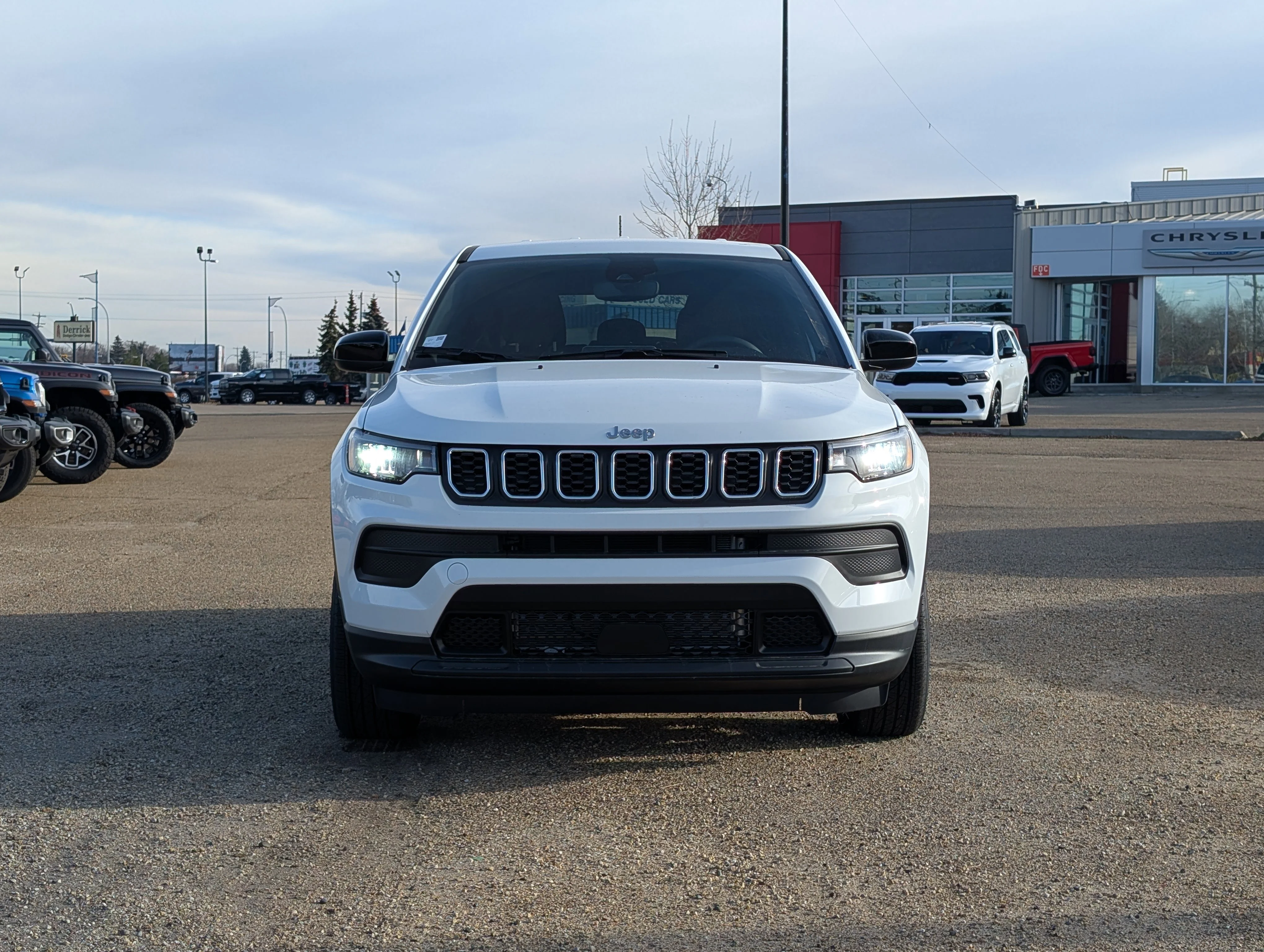 New 2026 Bright White Jeep Sport image 10