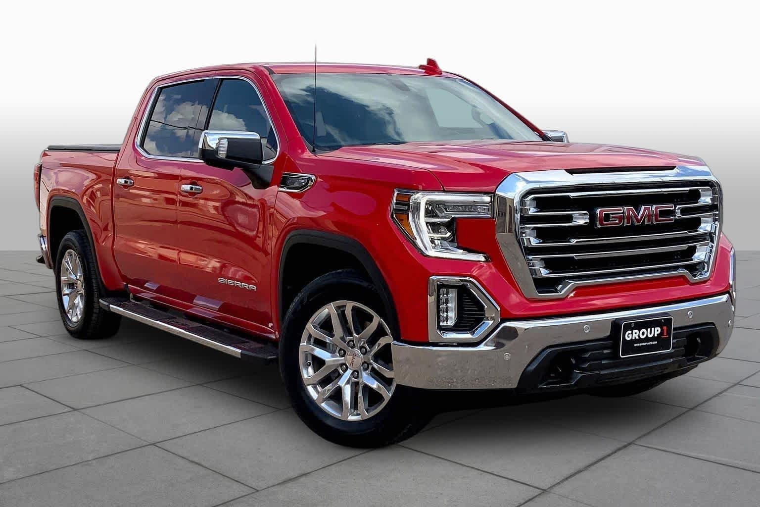 Certified Used 2021 Cardinal Red GMC SLT image 3