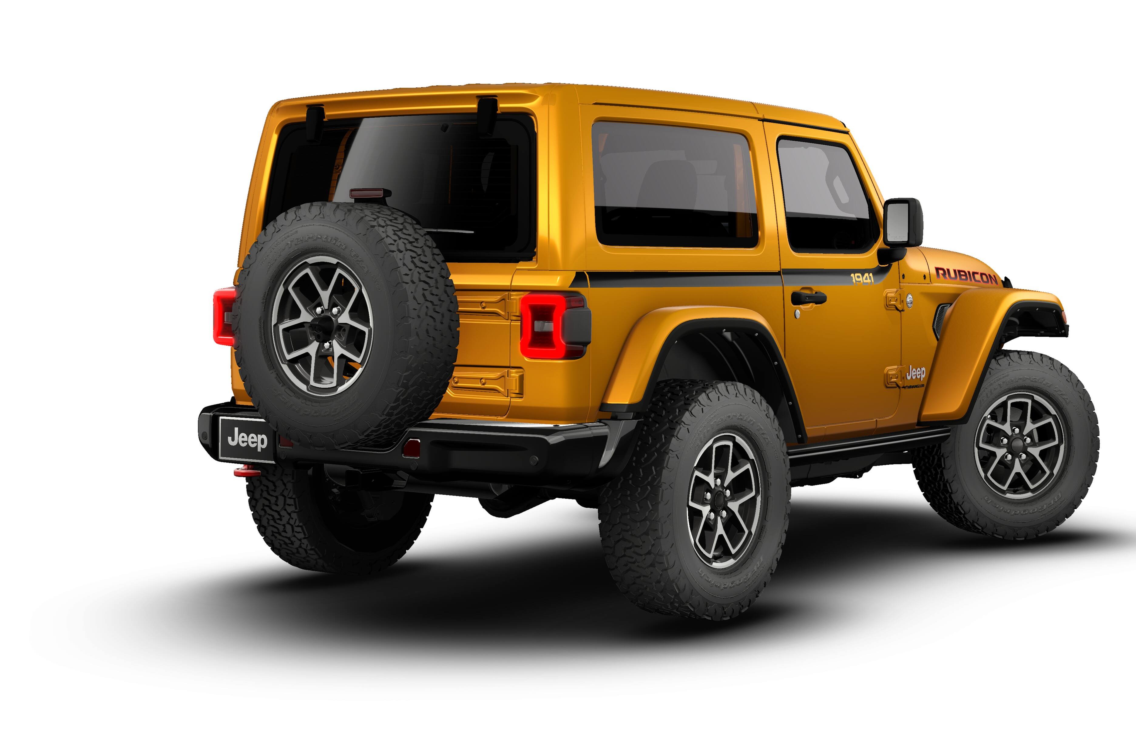 New 2026 Goldilocks Exterior Paint Jeep Rubicon X image 14