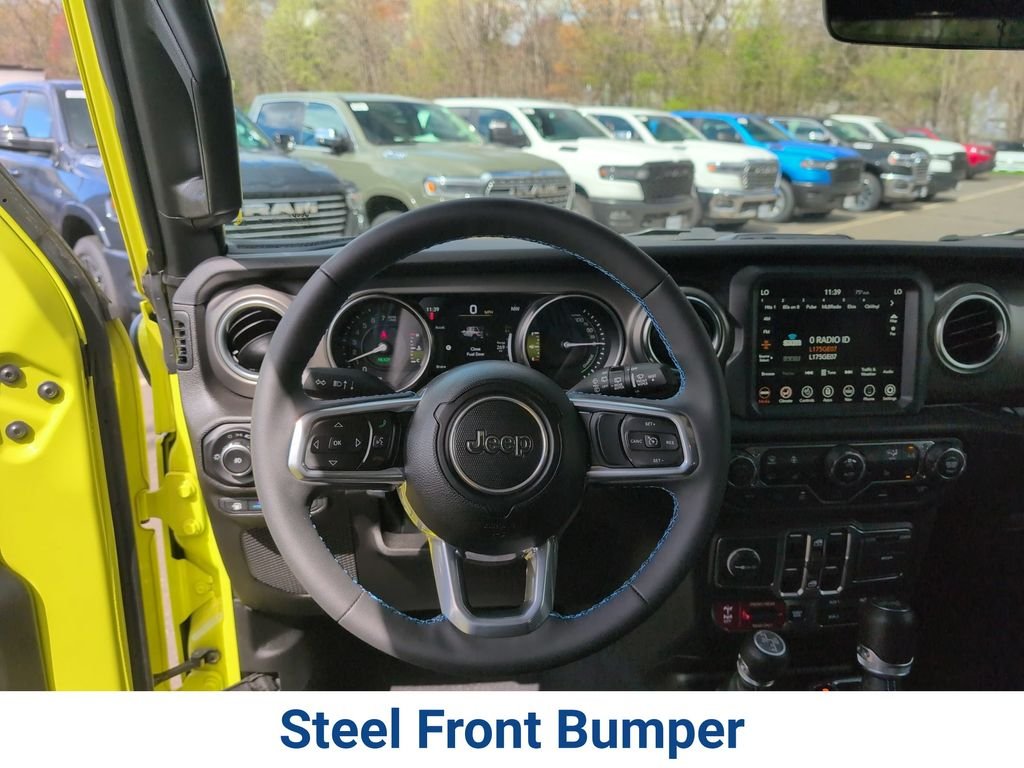 Certified Used 2023 Yellow Jeep Rubicon 4xe image 15