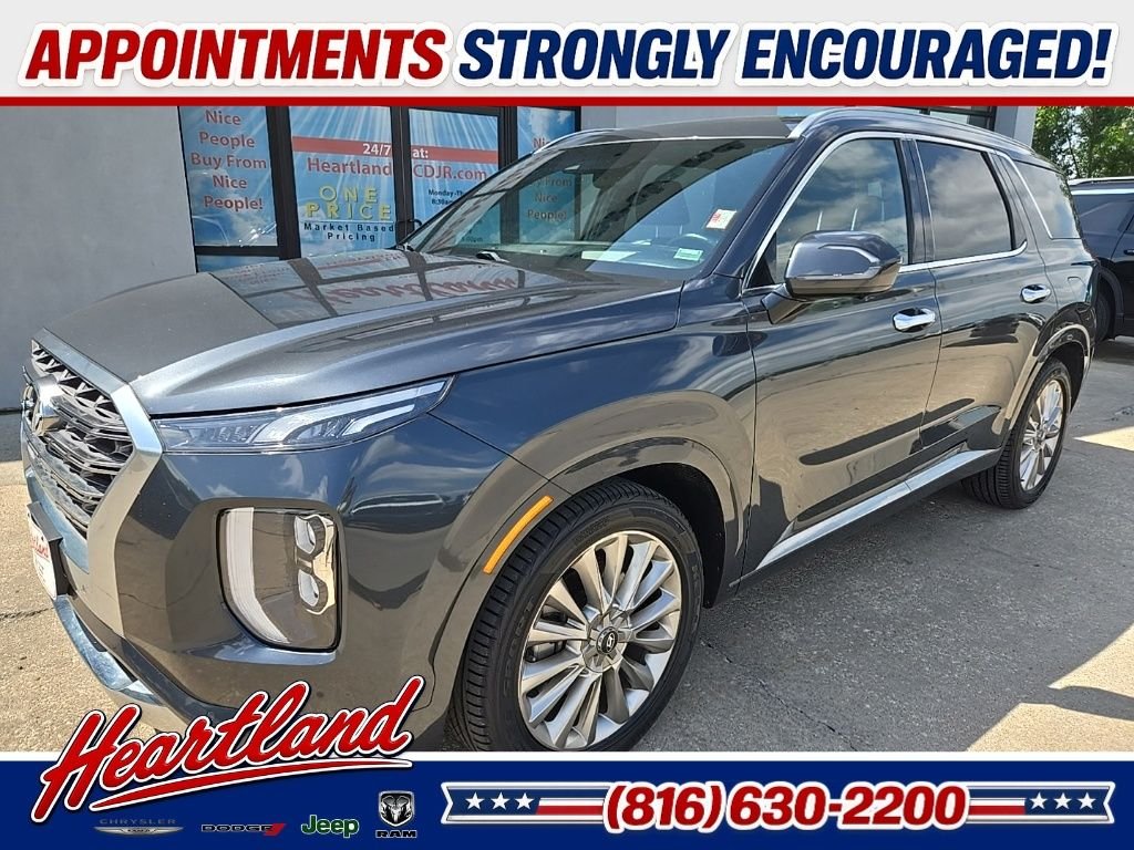 Used 2020 Hyundai Palisade Limited with VIN KM8R5DHE1LU051452 for sale in Kansas City