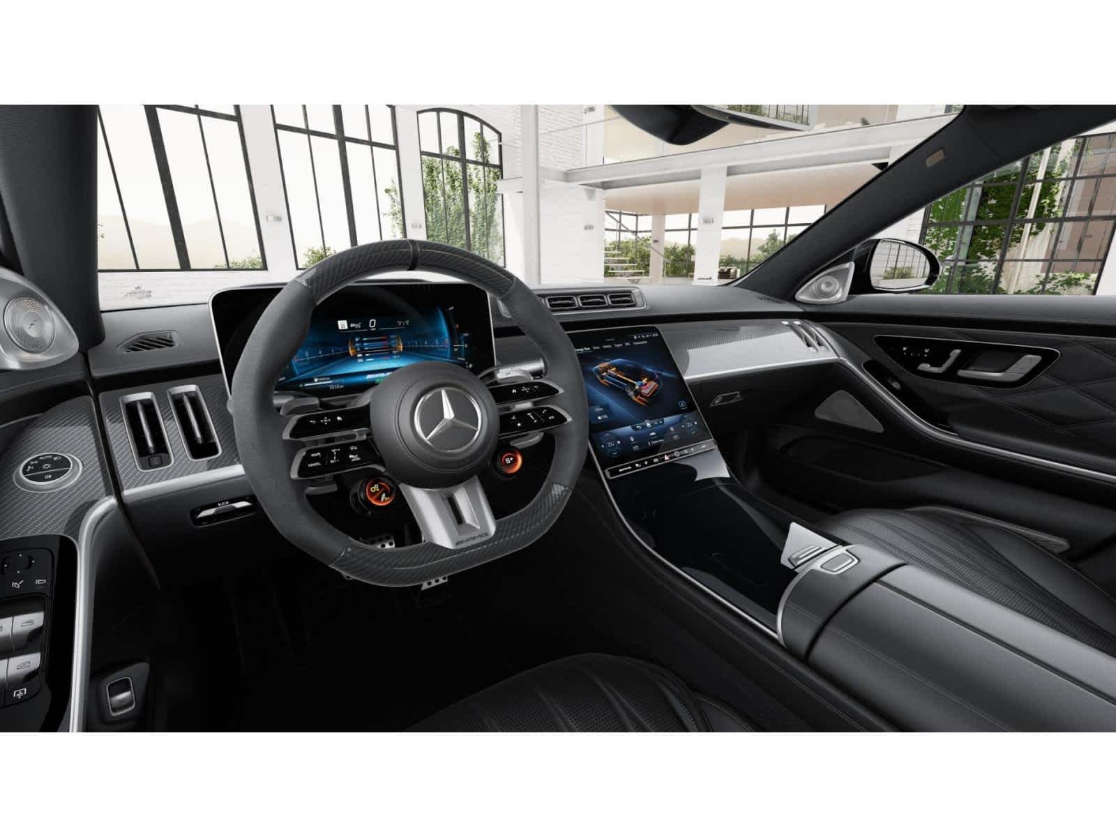 New 2026 MANUFAKTUR Signature Moonlight White Magno Mercedes-Benz AMG® S 63 E image 3