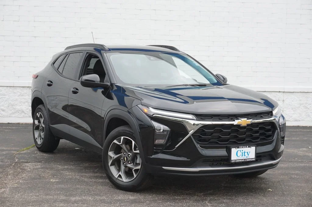 Certified 2025 Chevrolet Trax LT with VIN KL77LHEP7SC146971 for sale in Grayslake, IL