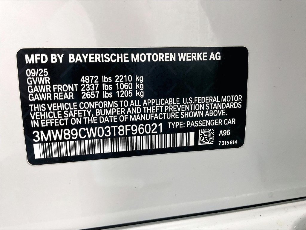 Used 2026 White Metallic BMW 330i NA xDrive image 36