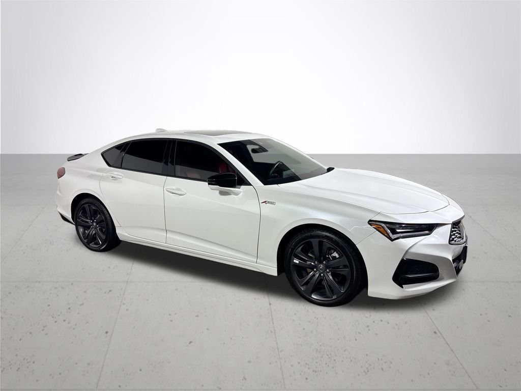 Used 2023 Platinum White Pearl Acura A-Spec Package image 4