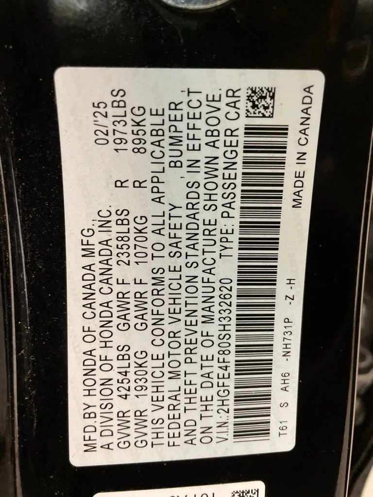 Used 2025 Black Honda Sport image 29