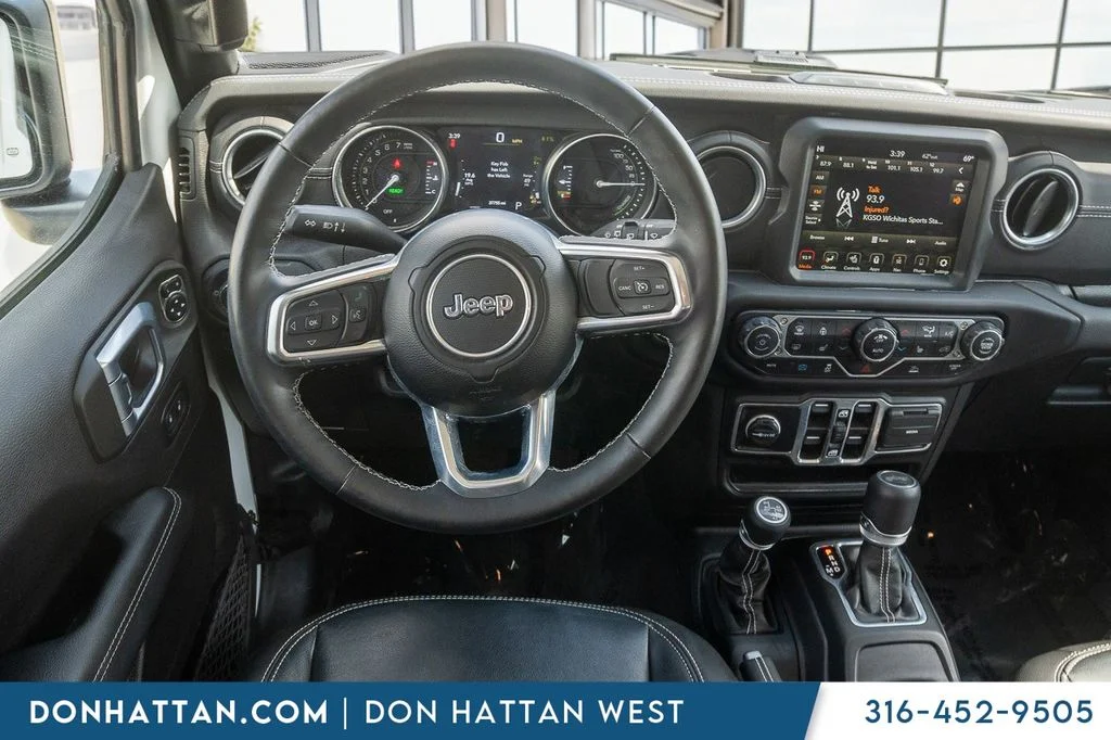 Used 2023 White Jeep Sahara 4xe image 5