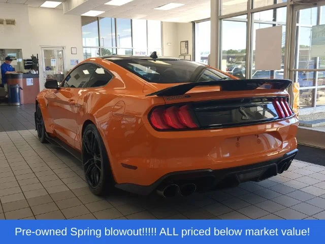 Used 2021 Orange Ford Shelby GT500 image 10