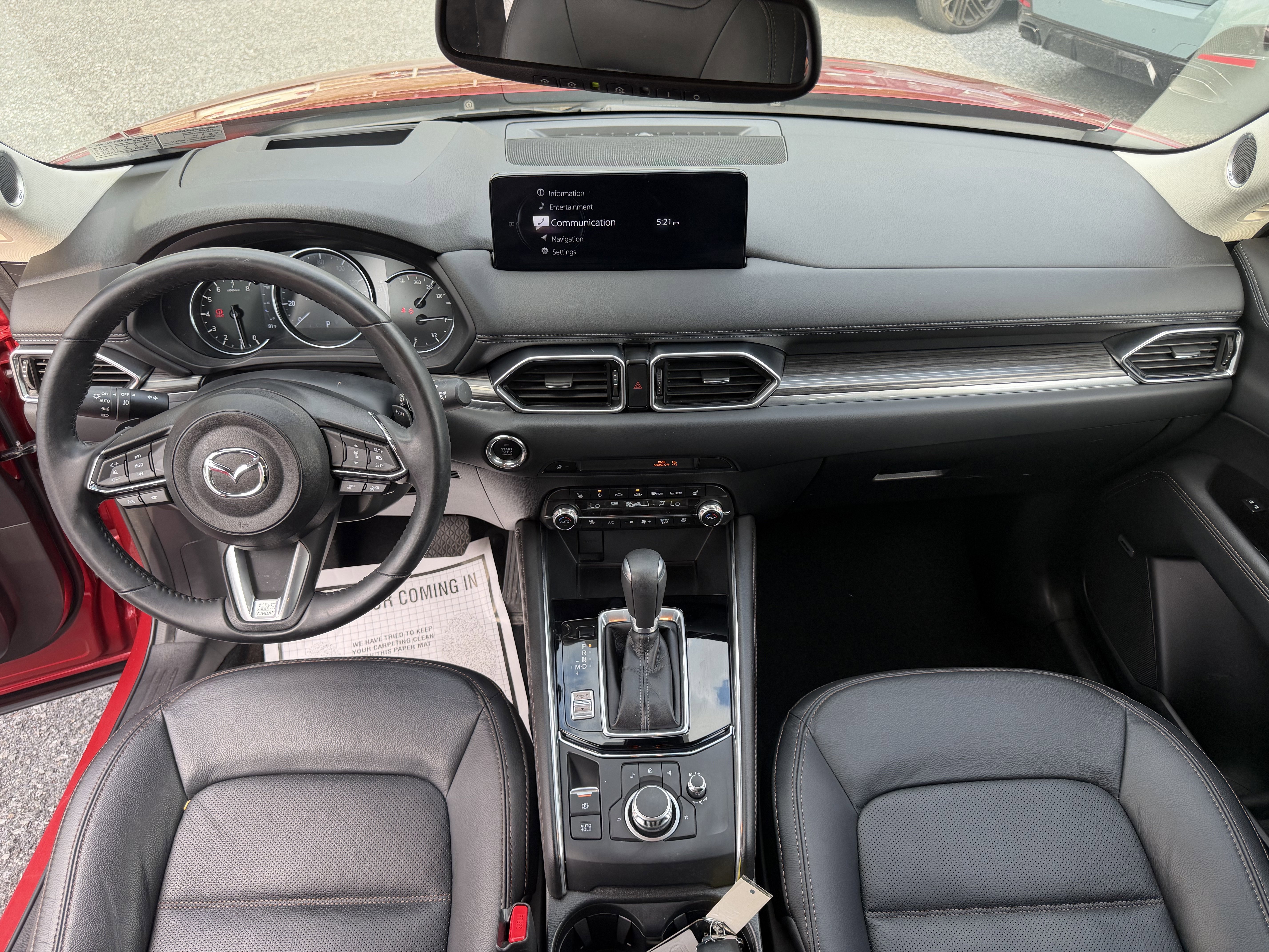 Used 2021 SOUL RED CRYSTAL Mazda Grand Touring Reserve image 17