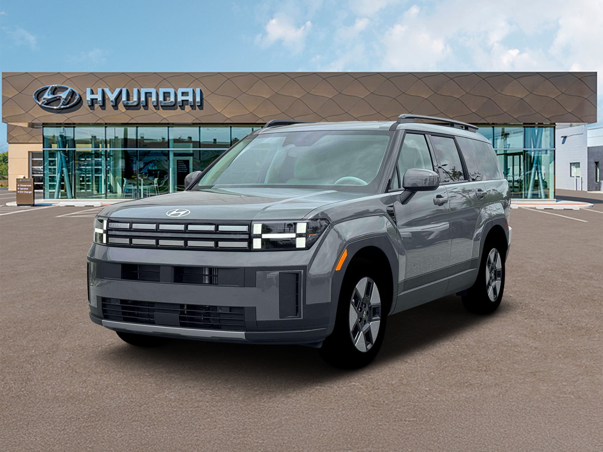 New 2026 Gray Hyundai SEL image 1