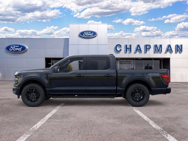 New 2026 Agate Black Metallic Ford XLT image 3