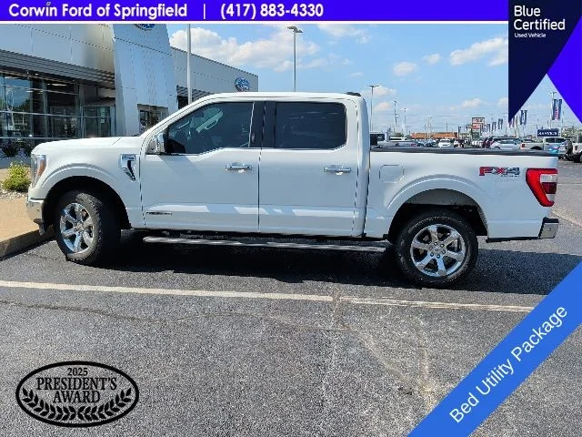 Certified Used 2022 Star White Ford Lariat image 12
