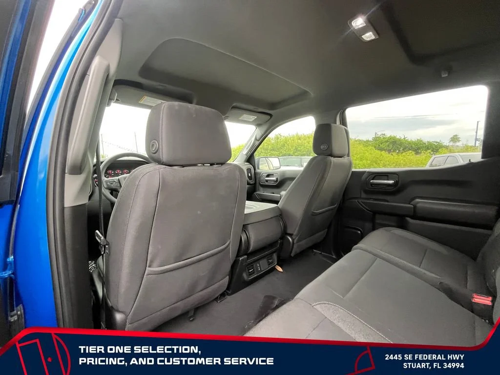 Used 2025 Riptide Blue Metallic Chevrolet Custom image 13
