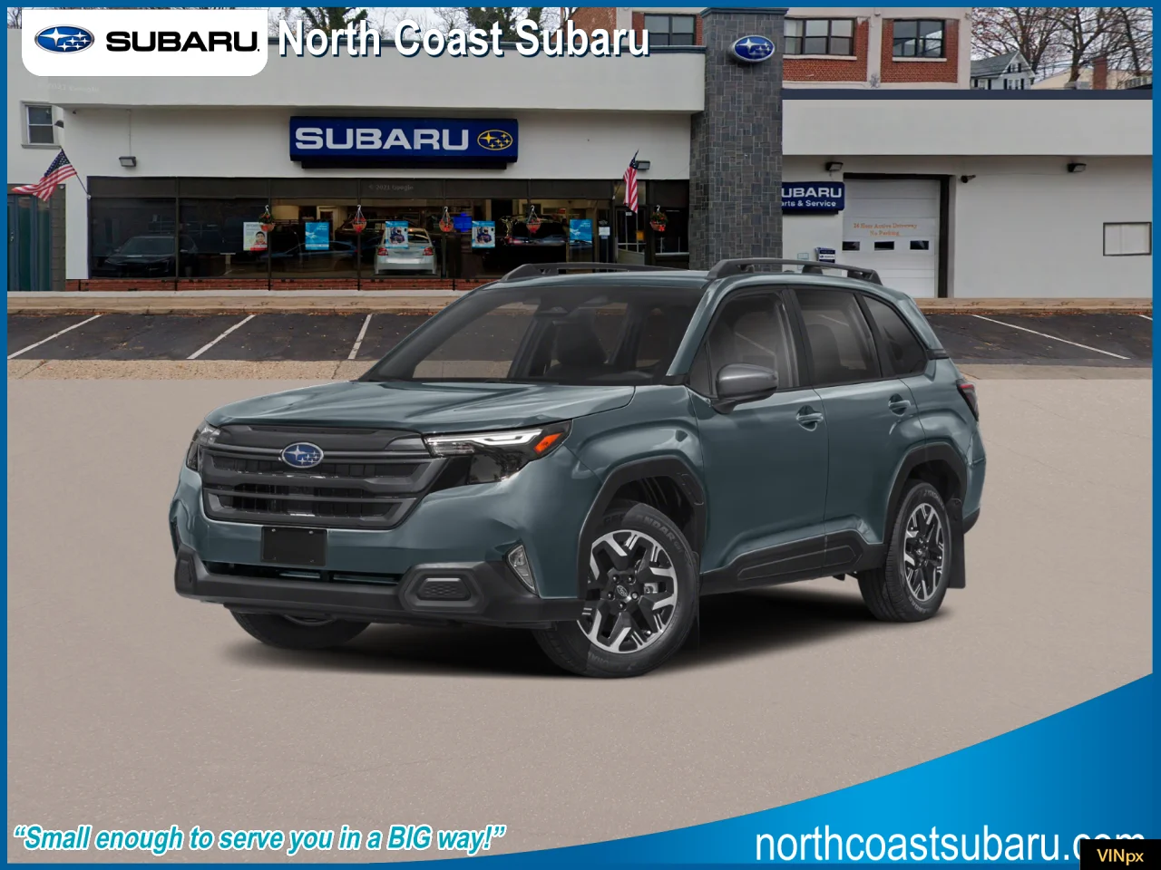 New 2026 DAYBREAK BLUE PEARL Subaru Premium image 1