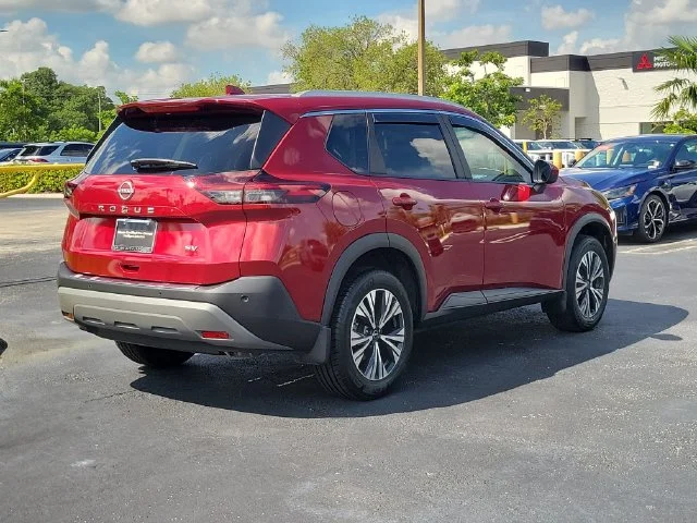 Certified Used 2023 Red Nissan SV image 4