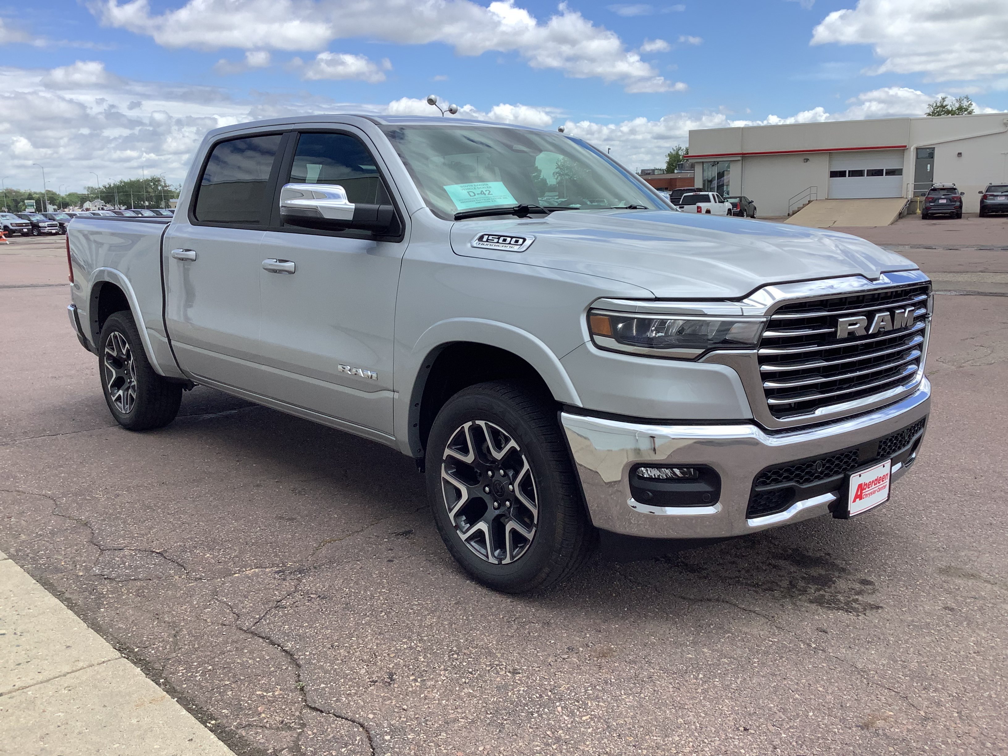 New 2026 Silver Zynith Exterior Paint RAM Laramie image 4