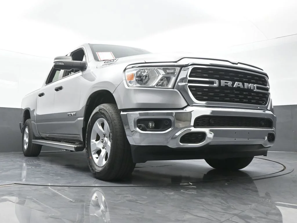 Used 2023 Billet Silver Metallic Clearcoat Ram Big Horn image 60