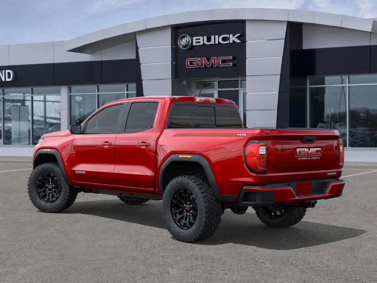 New 2026 Volcanic Red Tintcoat GMC Elevation image 3