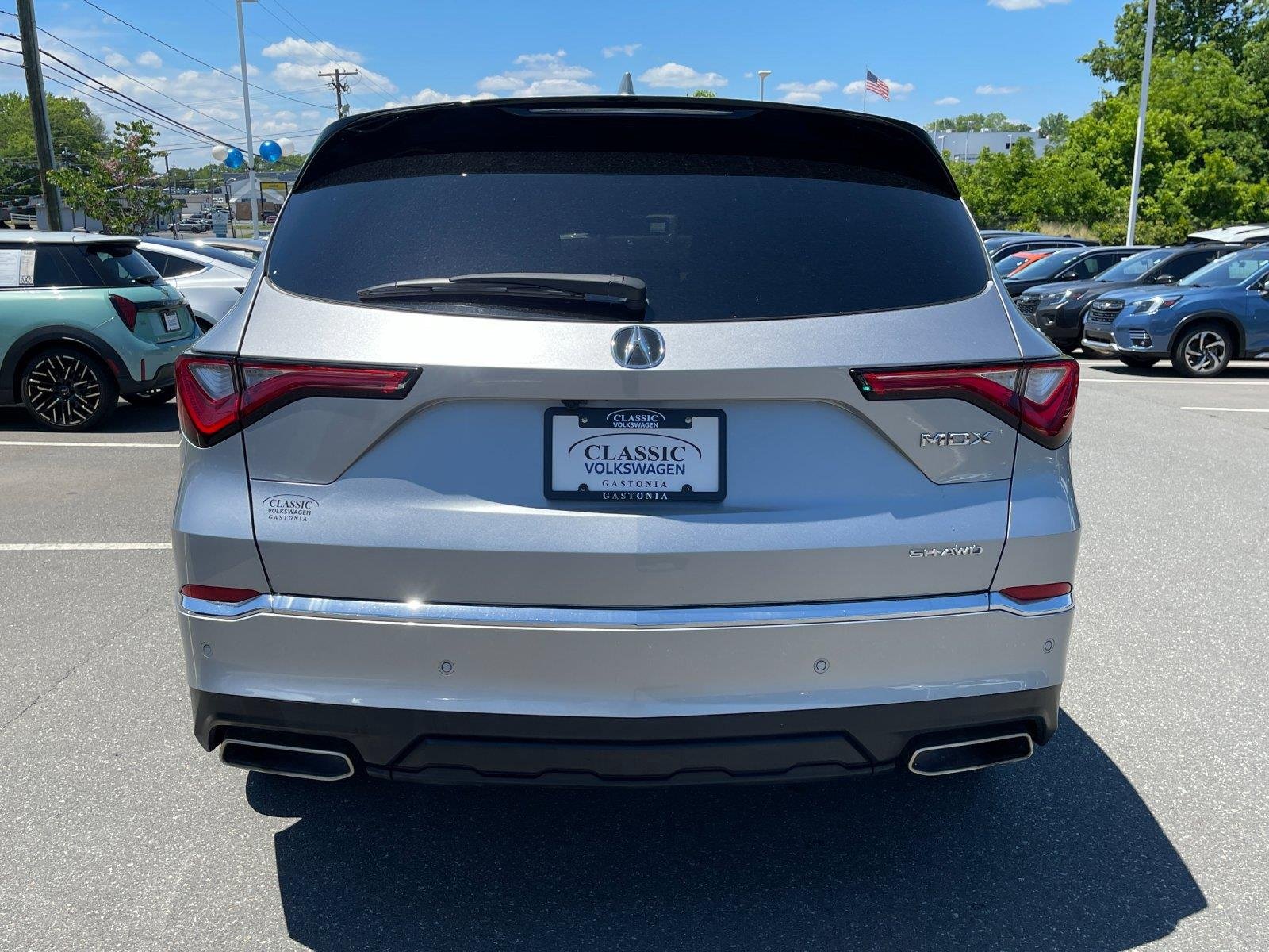 Used 2024 Lunar Silver Metallic Acura SH-AWD w/Tech image 4