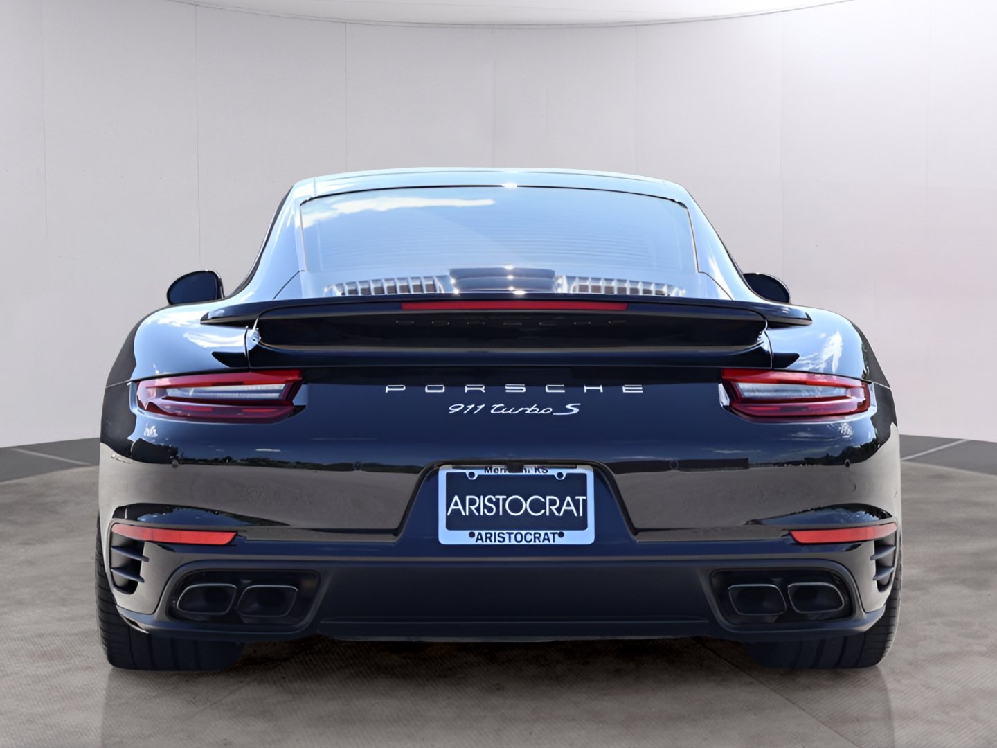 Used 2019 Jet Black Metallic Porsche Turbo S image 7