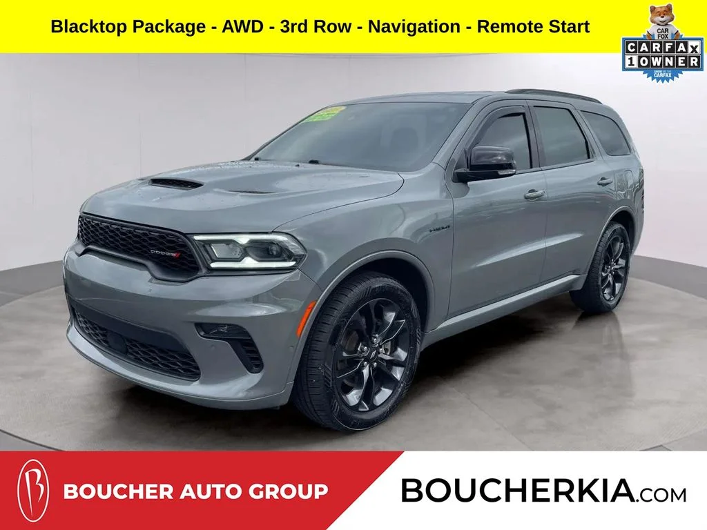 Used 2023 Destroyer Gray Clearcoat Dodge R/T Plus image 1