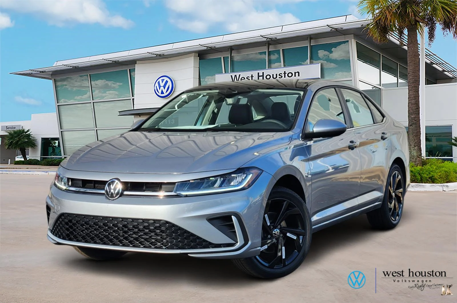 New 2026 Silver Volkswagen SE image 1