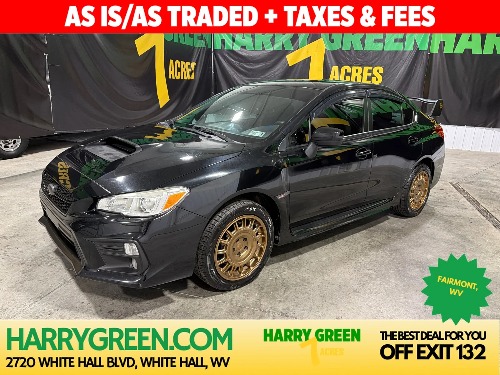 Used 2018 Crystal Black Silica Subaru Premium image 1