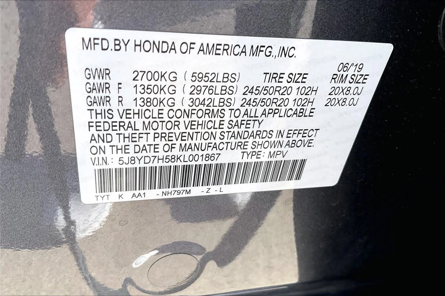 Used 2019 Modern Steel Metallic Acura Sport-Hybrid SH-AWD with Technology Package image 33