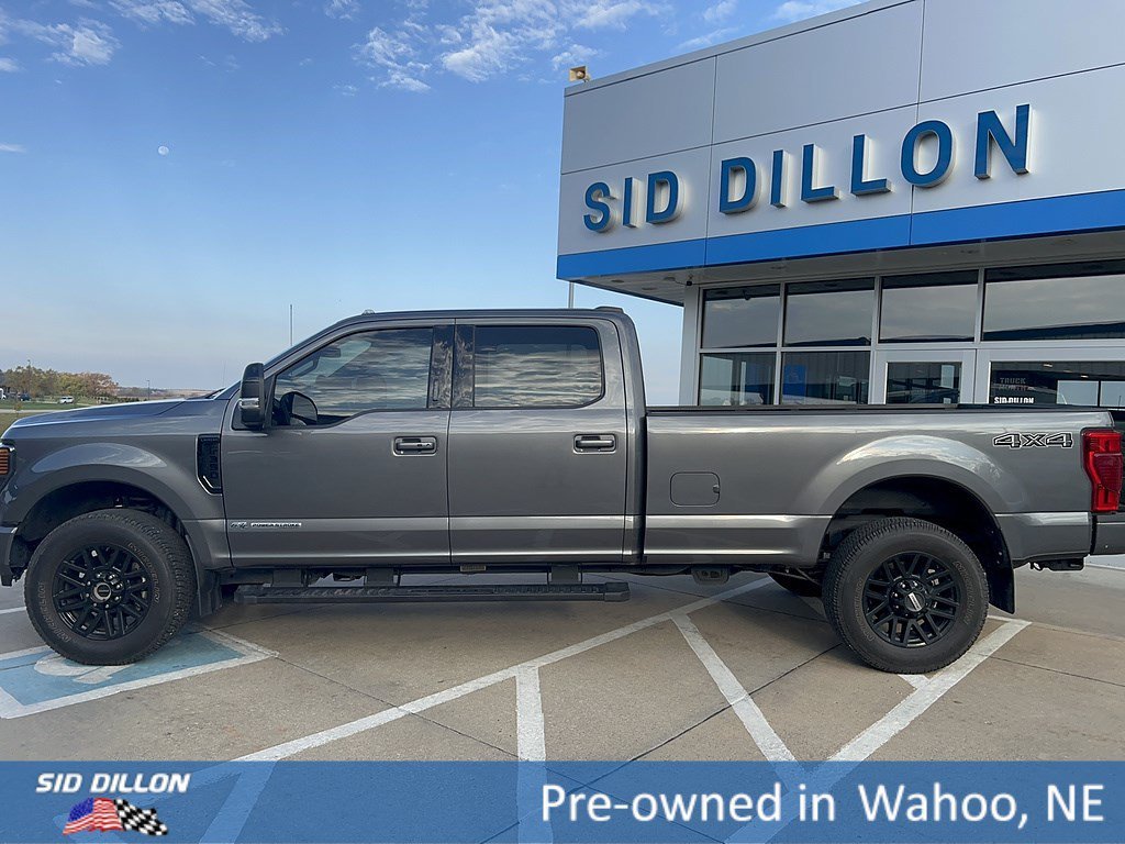 Used 2022 Carbonized Gray Metallic Ford LARIAT image 2