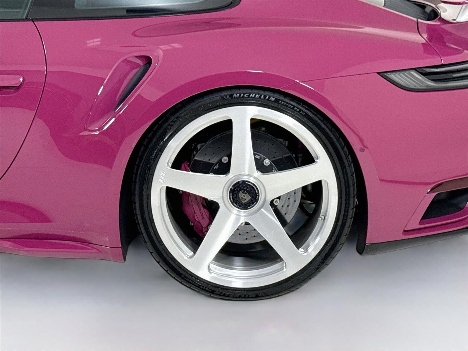 Used 2024 Ruby Star Neo Porsche Turbo S | PCCBs | Front Lift | $60k in options | 21 /22 AG Lux Wheel Setup image 39
