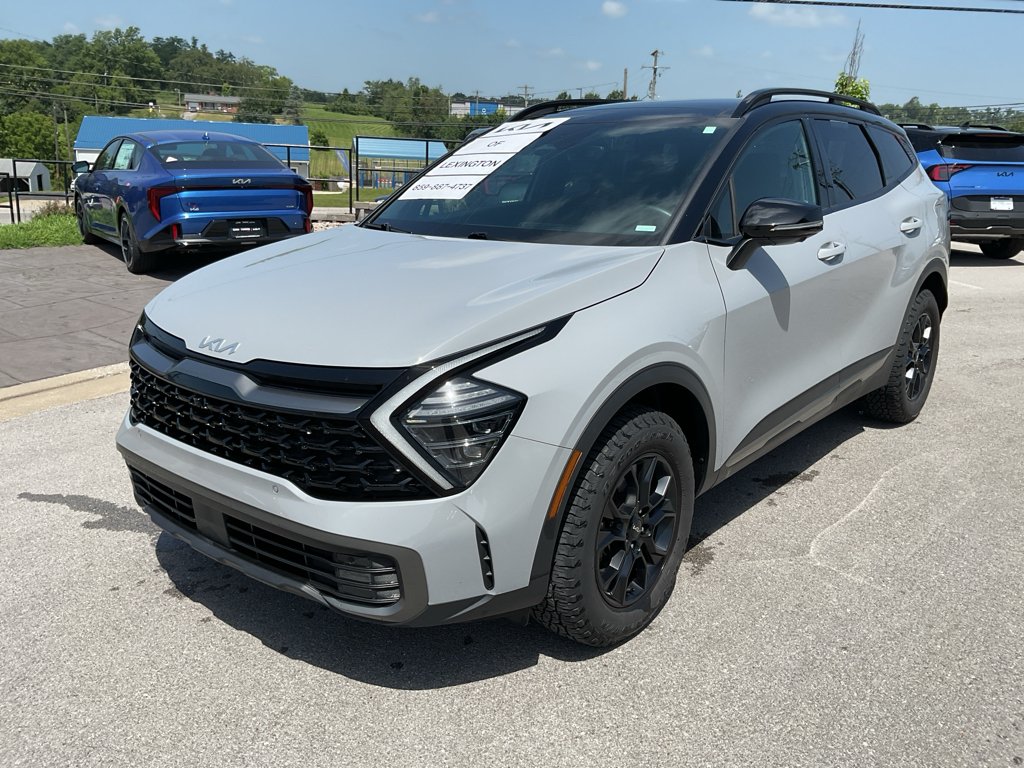 Certified Used 2024 Wolf Gray/Ebony Black Roof Kia X-Pro Prestige image 4