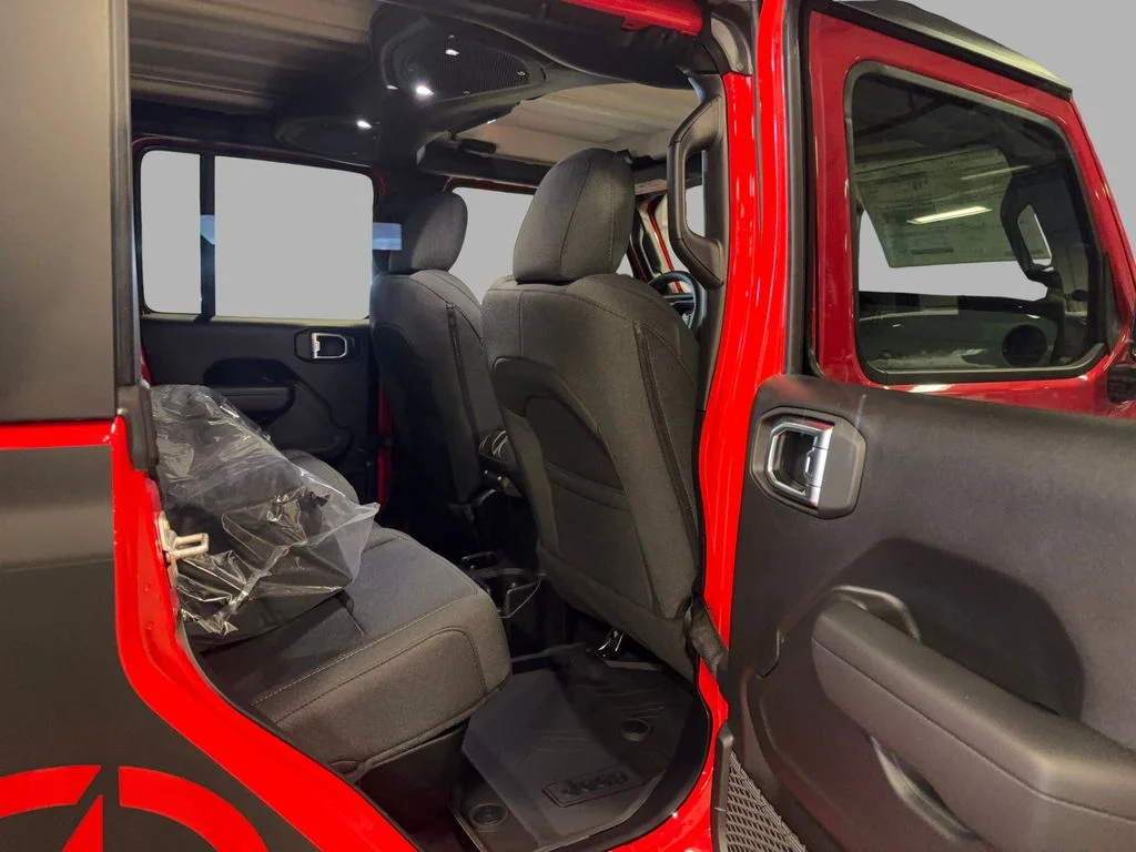 New 2026 Firecracker Red Clear-Coat Exterior Paint Jeep Sport S image 8