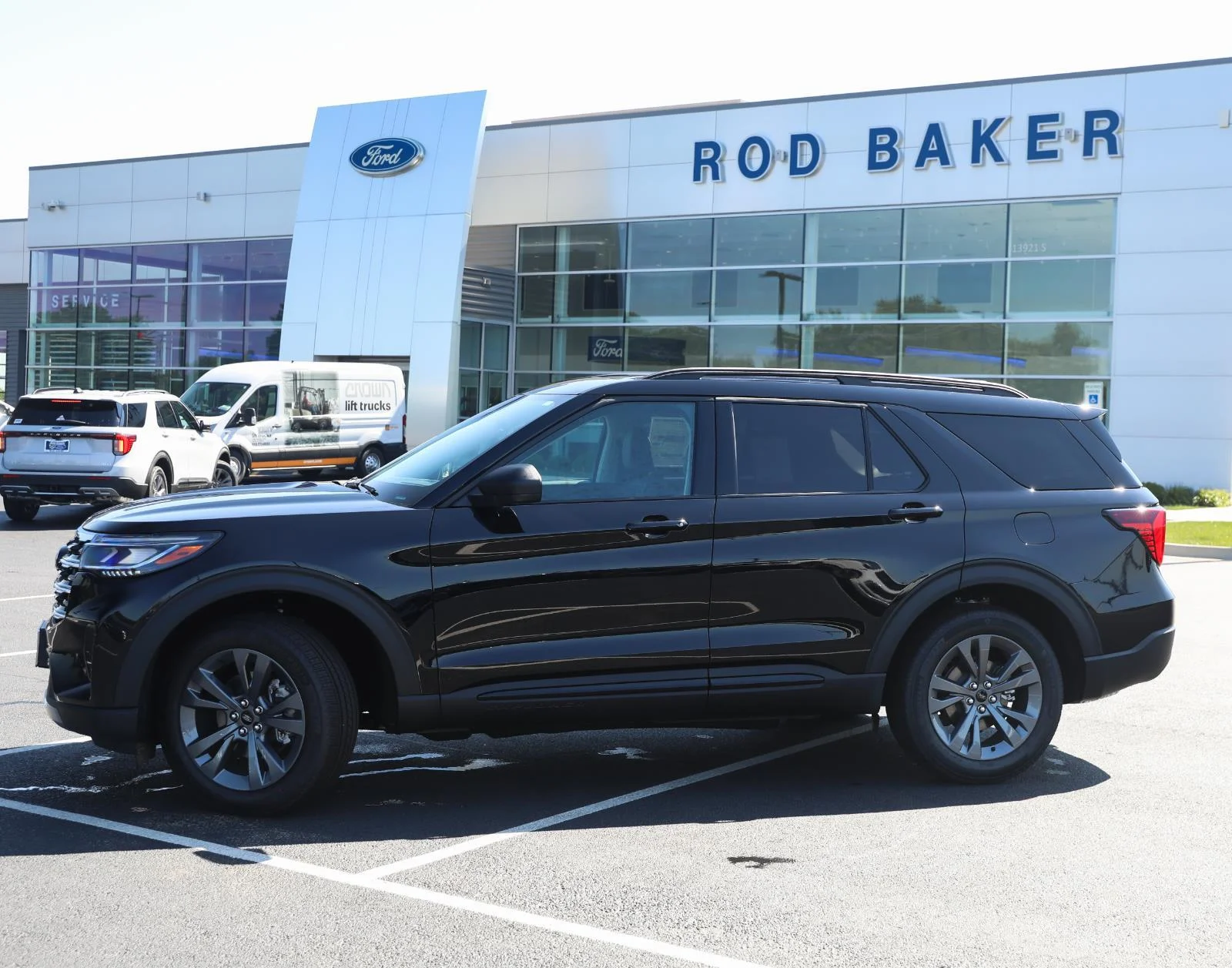 New 2026 Agate Black Metallic Ford Active image 1