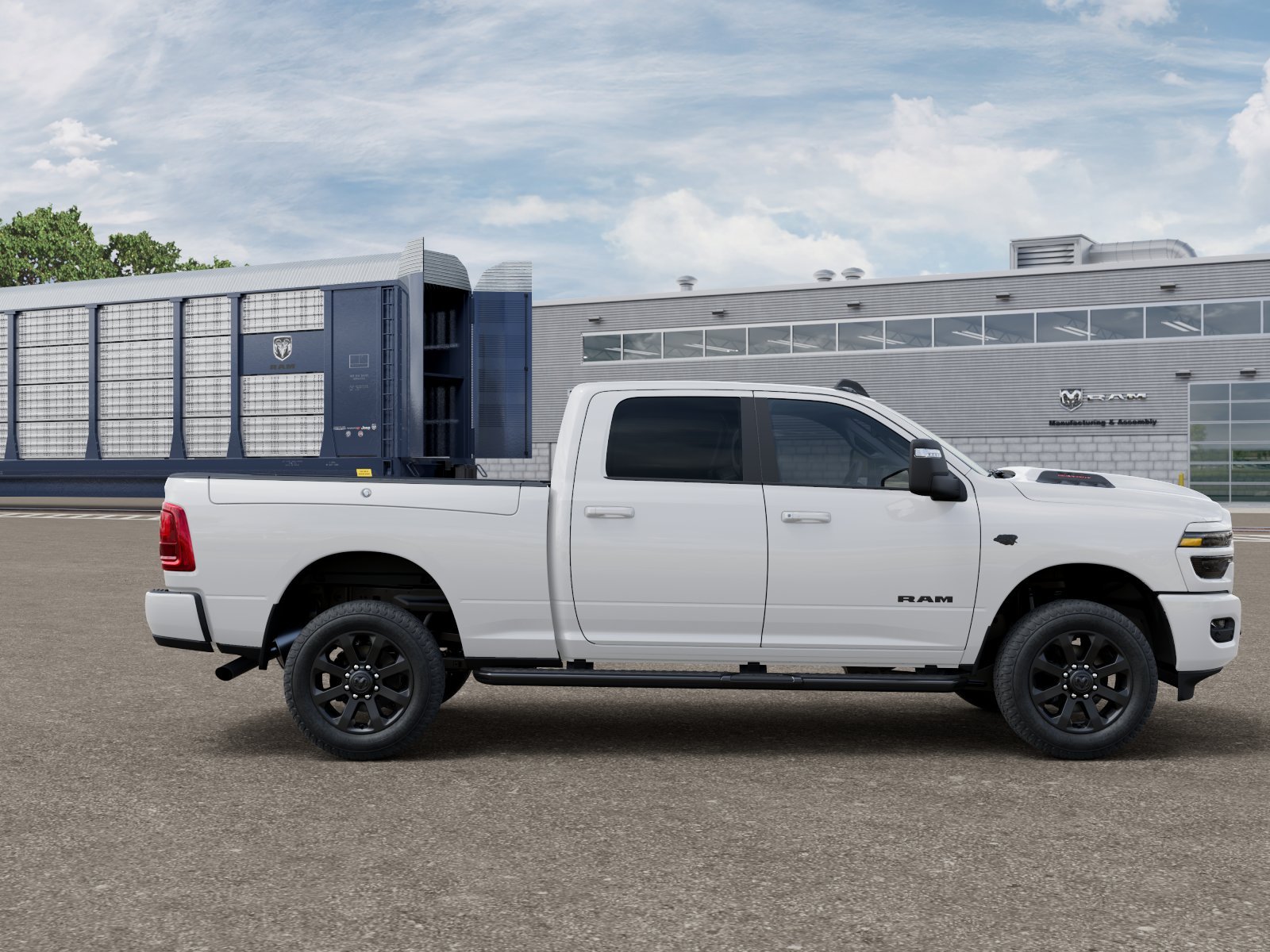 New 2027 Bright White Clearcoat RAM Laramie image 12