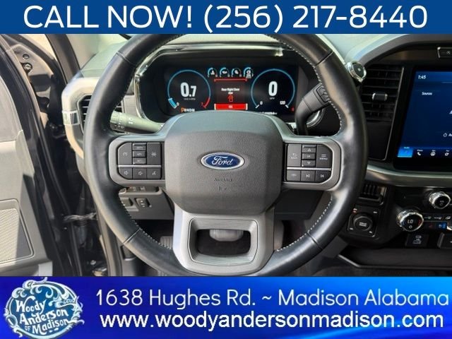 Certified Used 2021 Black Metallic Ford Lariat image 8