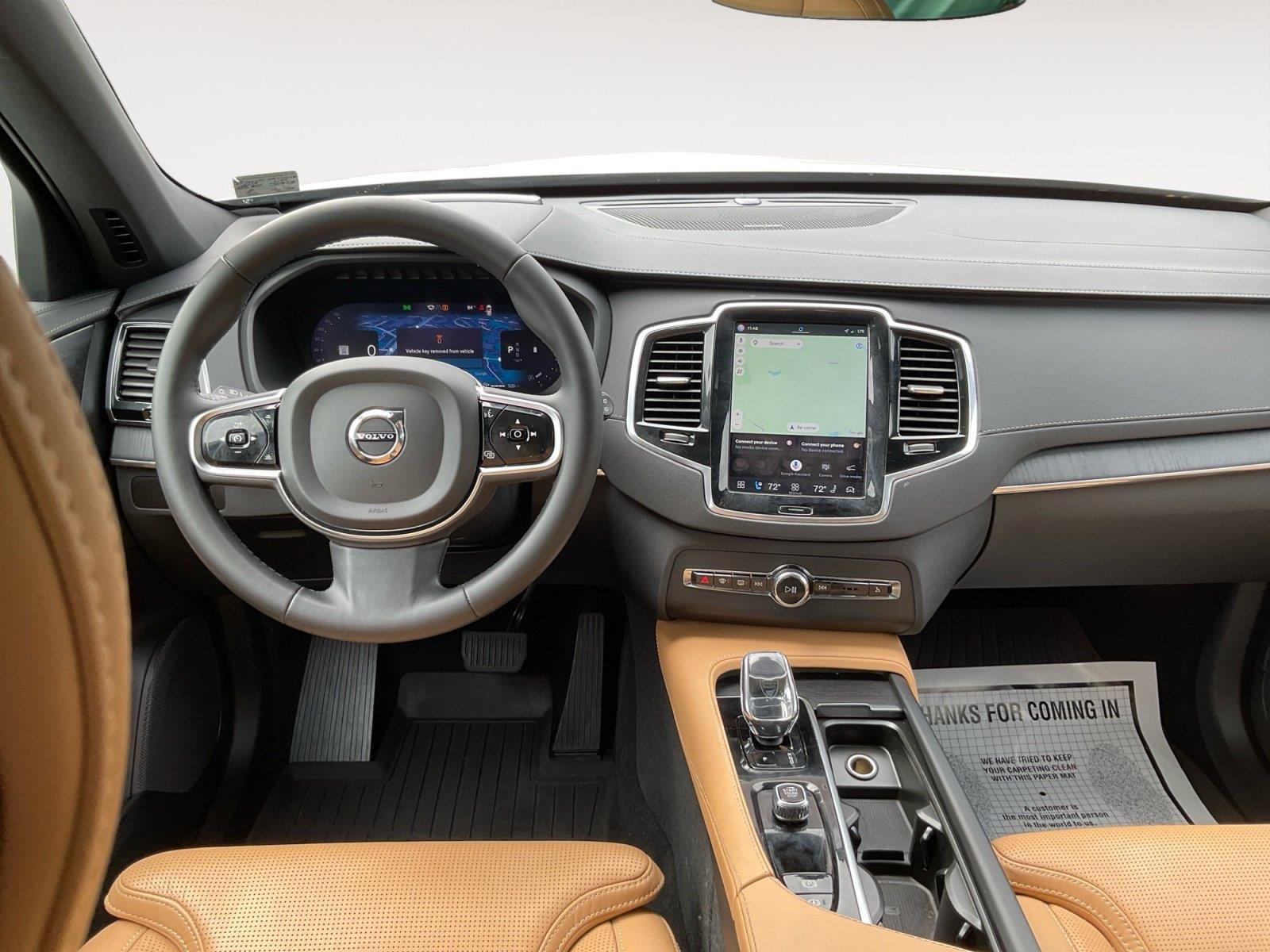 Used 2024 Crystal White Metallic Volvo Ultimate Bright Theme image 10