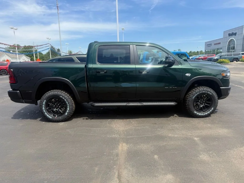New 2026 Serrano-Green Metallic Exterior Paint RAM Rebel image 2