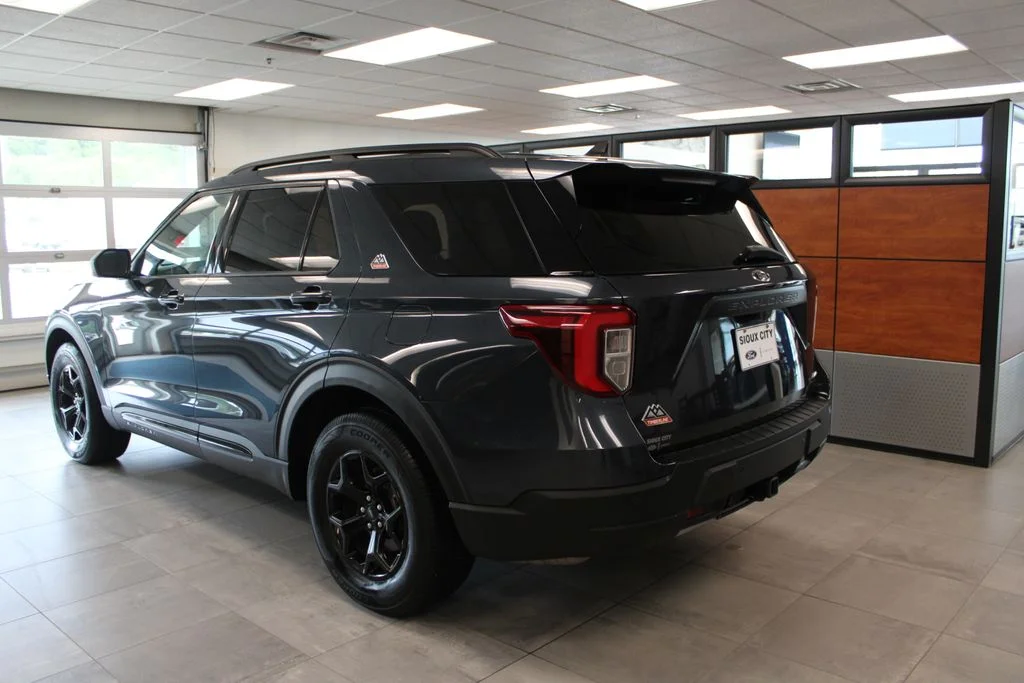 Certified Used 2022 Stone Blue Metallic Ford Timberline image 3