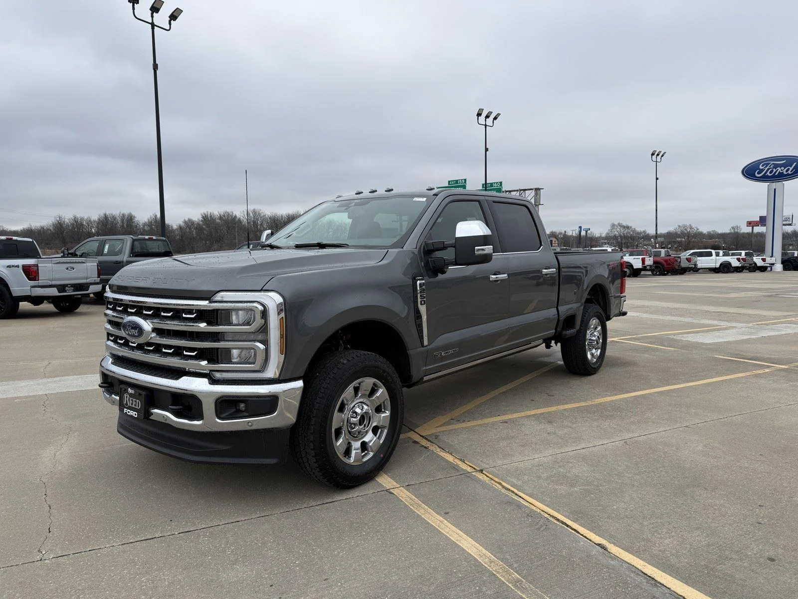 New 2026 Carbonized Gray Metallic Ford F-250® Lariat® image 4