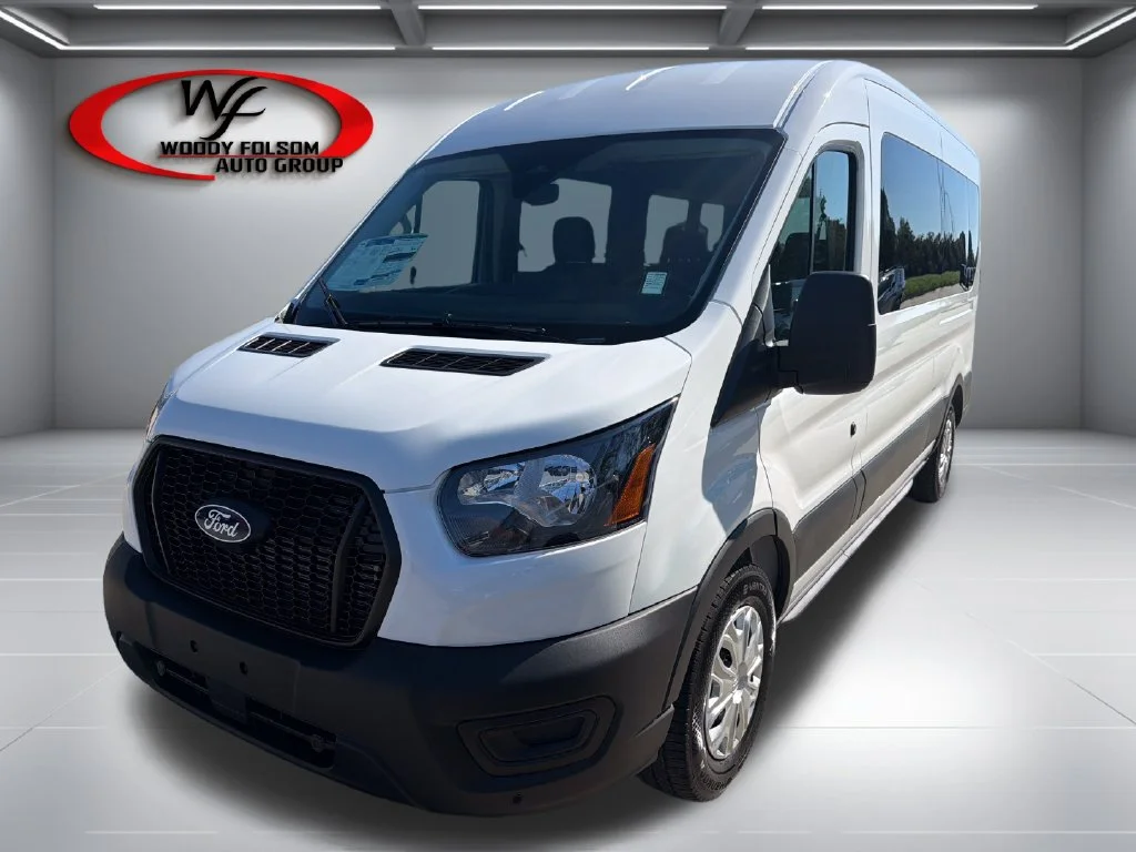 New 2027 Oxford White Ford Passenger Van XL image 2