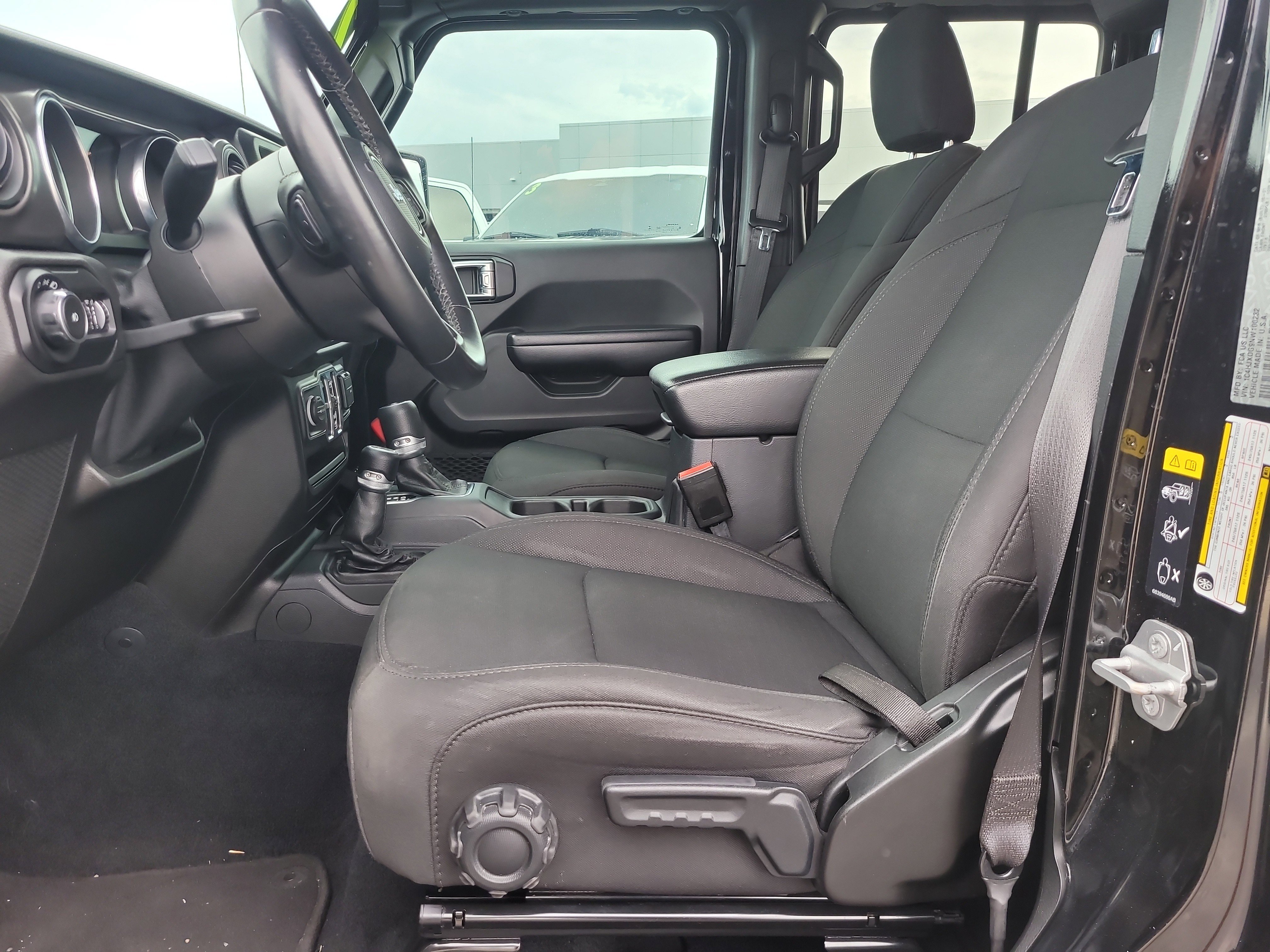 Used 2022 Black Clearcoat Jeep Unlimited Sport S image 16