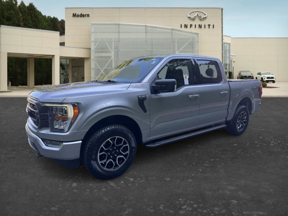 Used 2022 Silver Metallic Ford XLT image 1