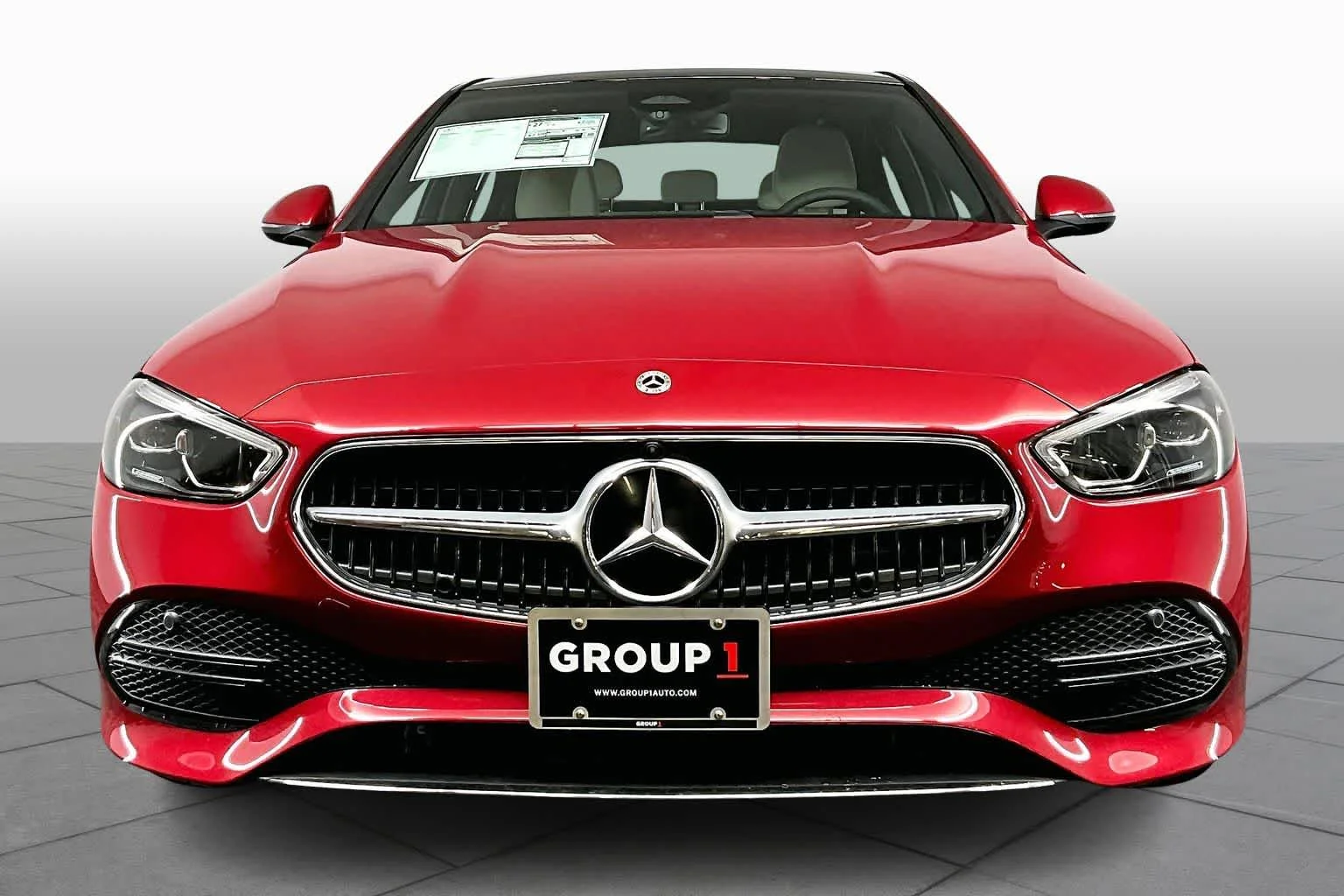 New 2026 MANUFAKTUR Patagonia Red Metallic Mercedes-Benz C 300 image 3