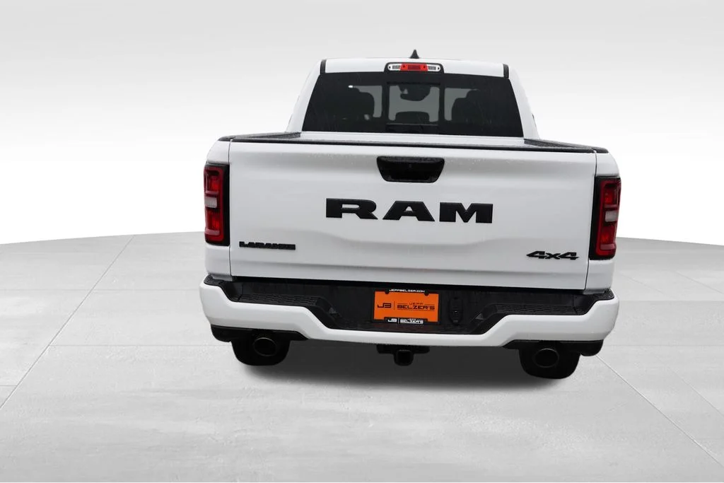 New 2026 Bright White Clear-Coat Exterior Paint RAM Laramie image 4