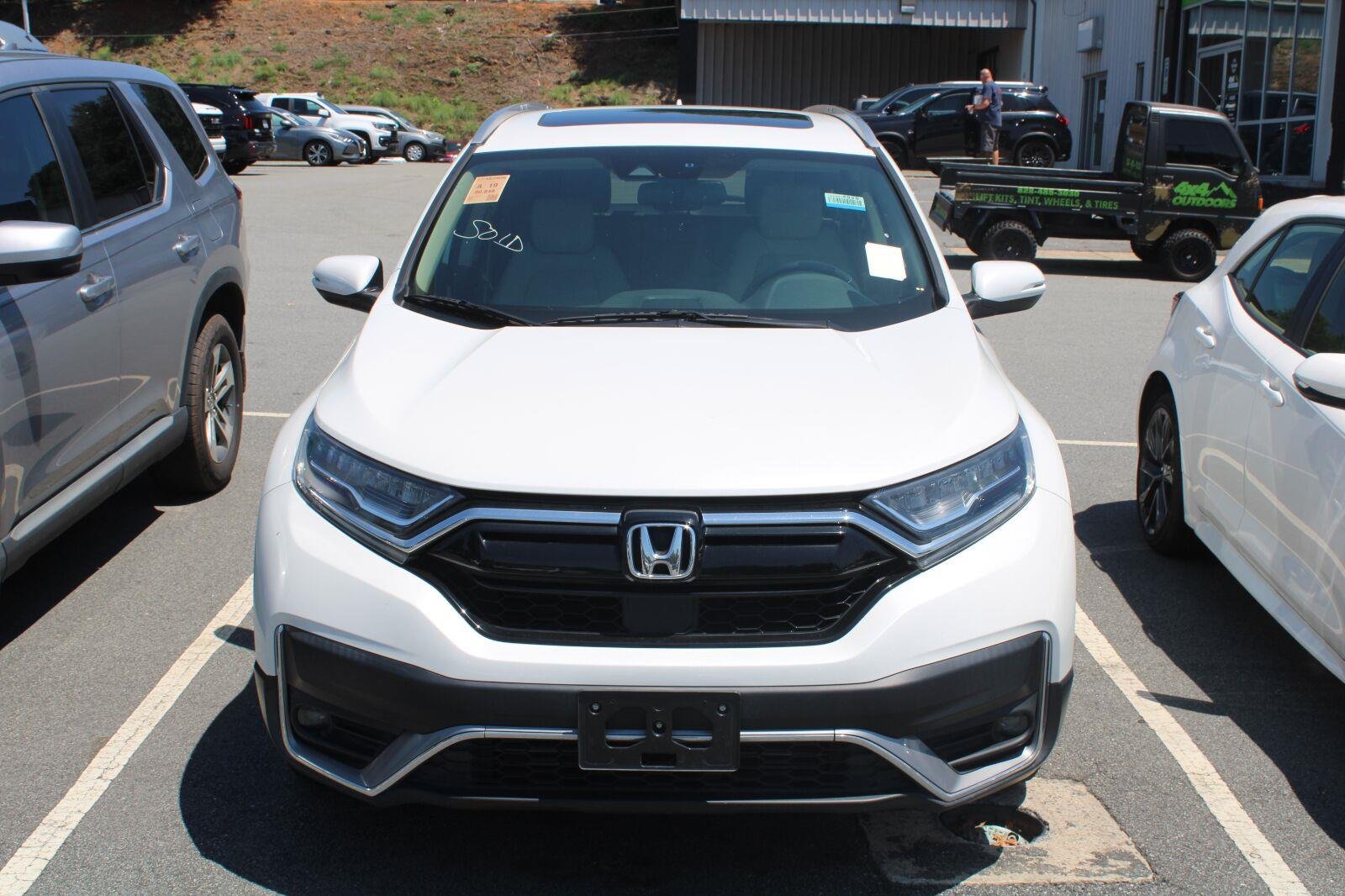 Used 2020 Platinum White Pearl Honda Touring image 2