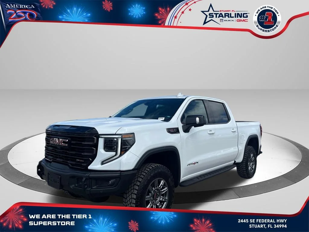 New 2026 Summit White GMC AT4X image 1